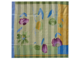 TSVD00001花型絲巾